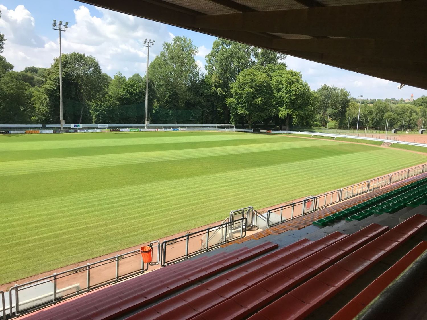 Le stade de la Blies à Sarreguemines va accueillir un match du FC Metz