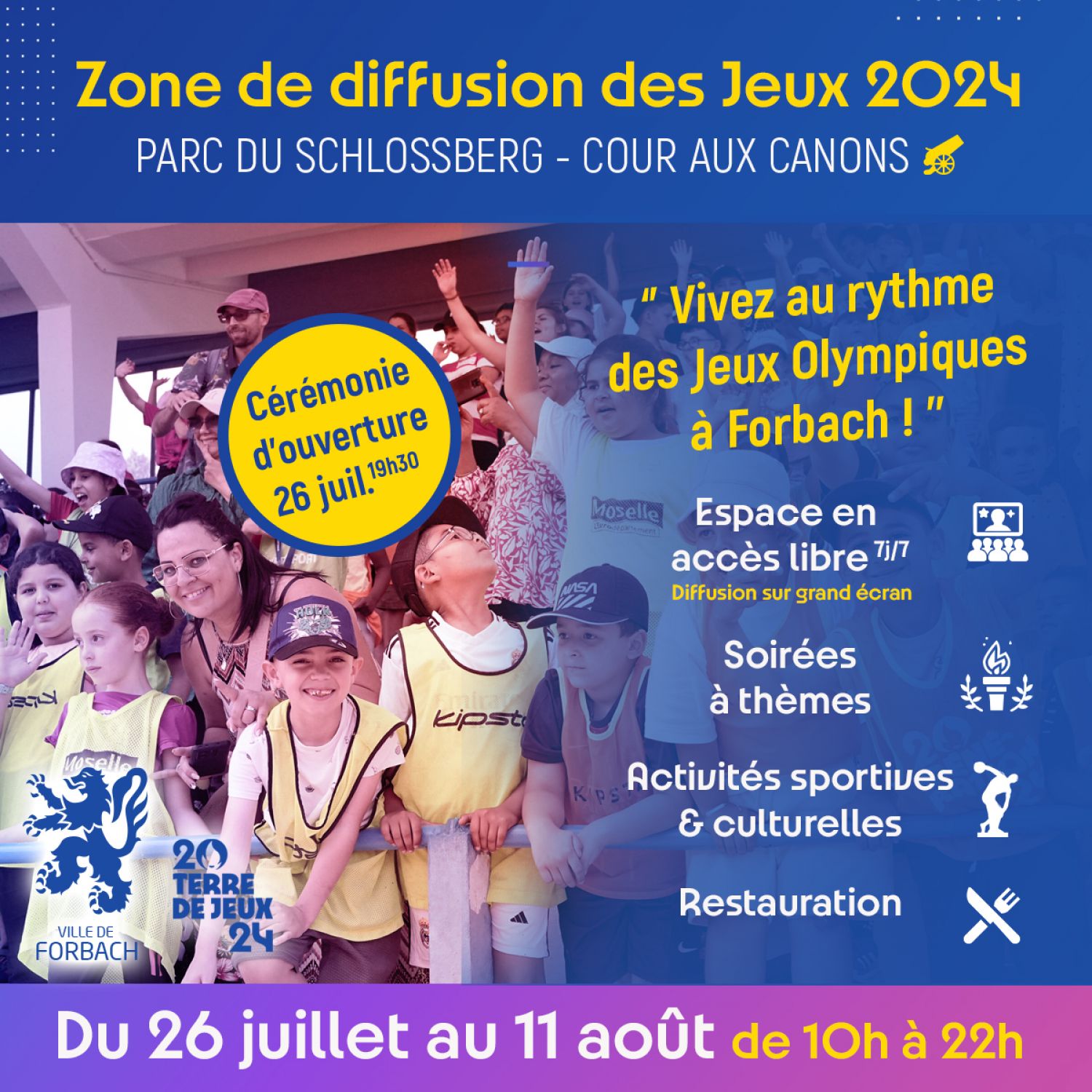 Plusieurs possibilités pour suivre les Jeux Olympiques