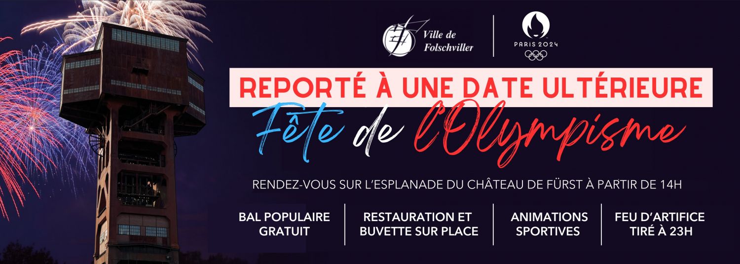 A Folschviller, la fête de l’olympisme est reportée