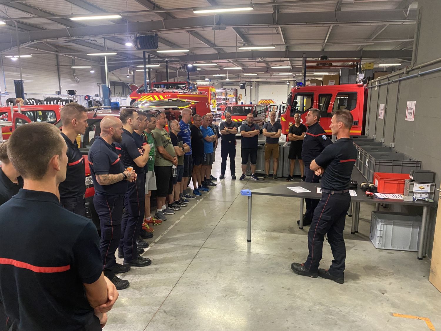 Plusieurs pompiers mosellans ont pris la route du sud de la France