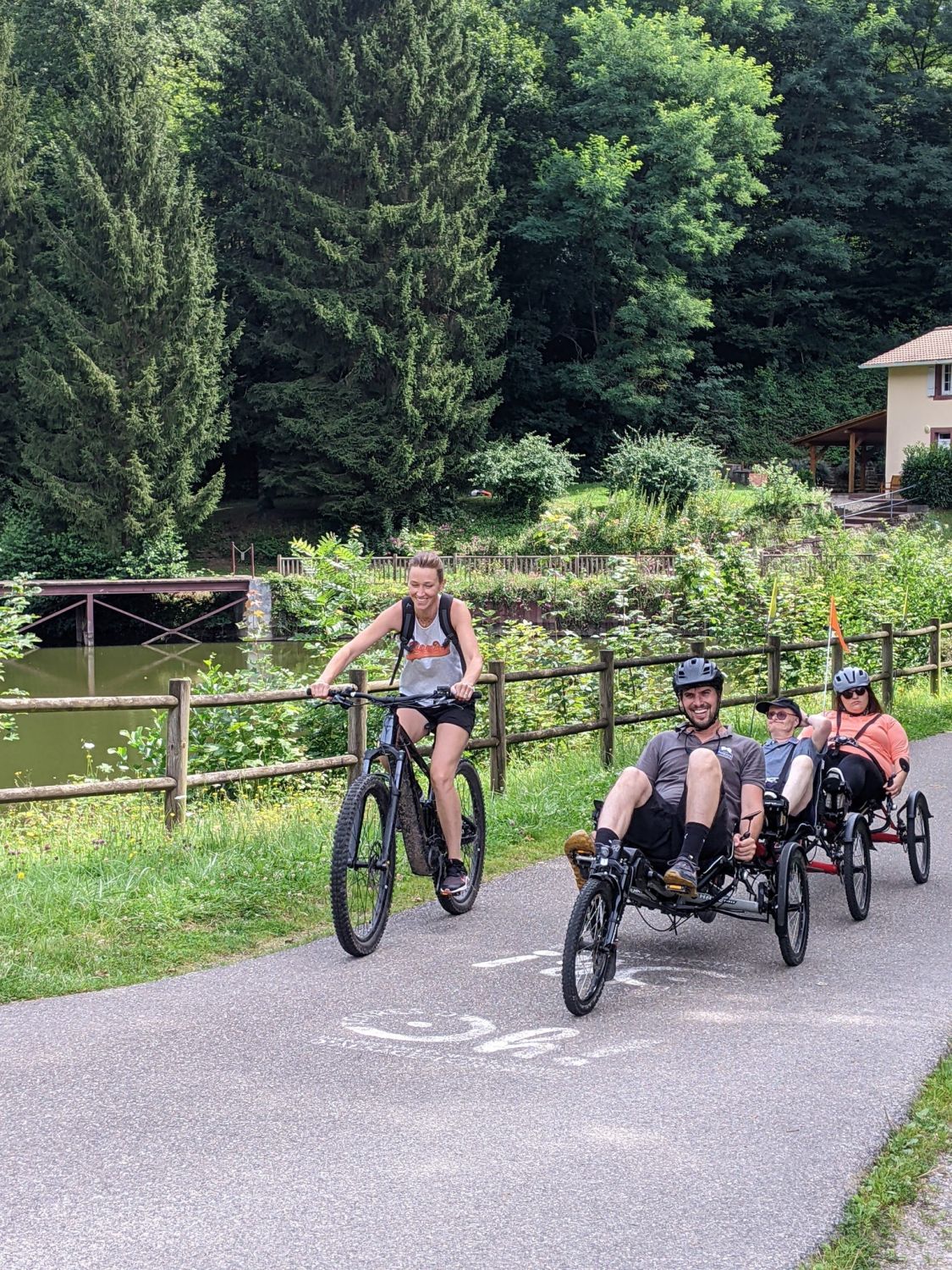 L’office de tourisme de Phalsbourg organise une sortie vélo adaptée aux personnes à mobilité réduite