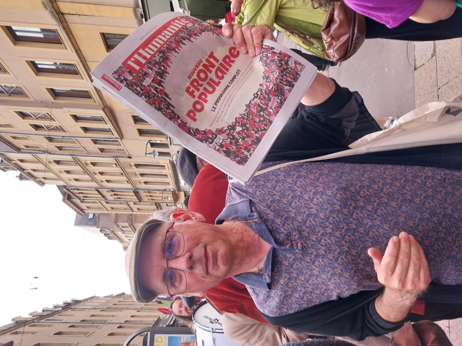 Le Nouveau Front Populaire appelle à la manifestation ce samedi à Metz