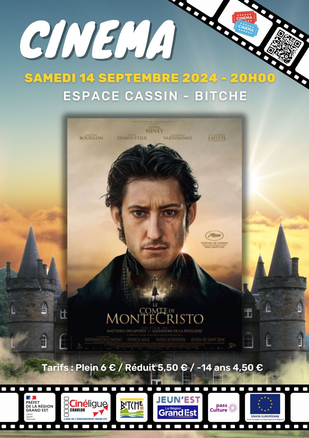 Le cinéma fait sa rentrée à l’espace Cassin de Bitche