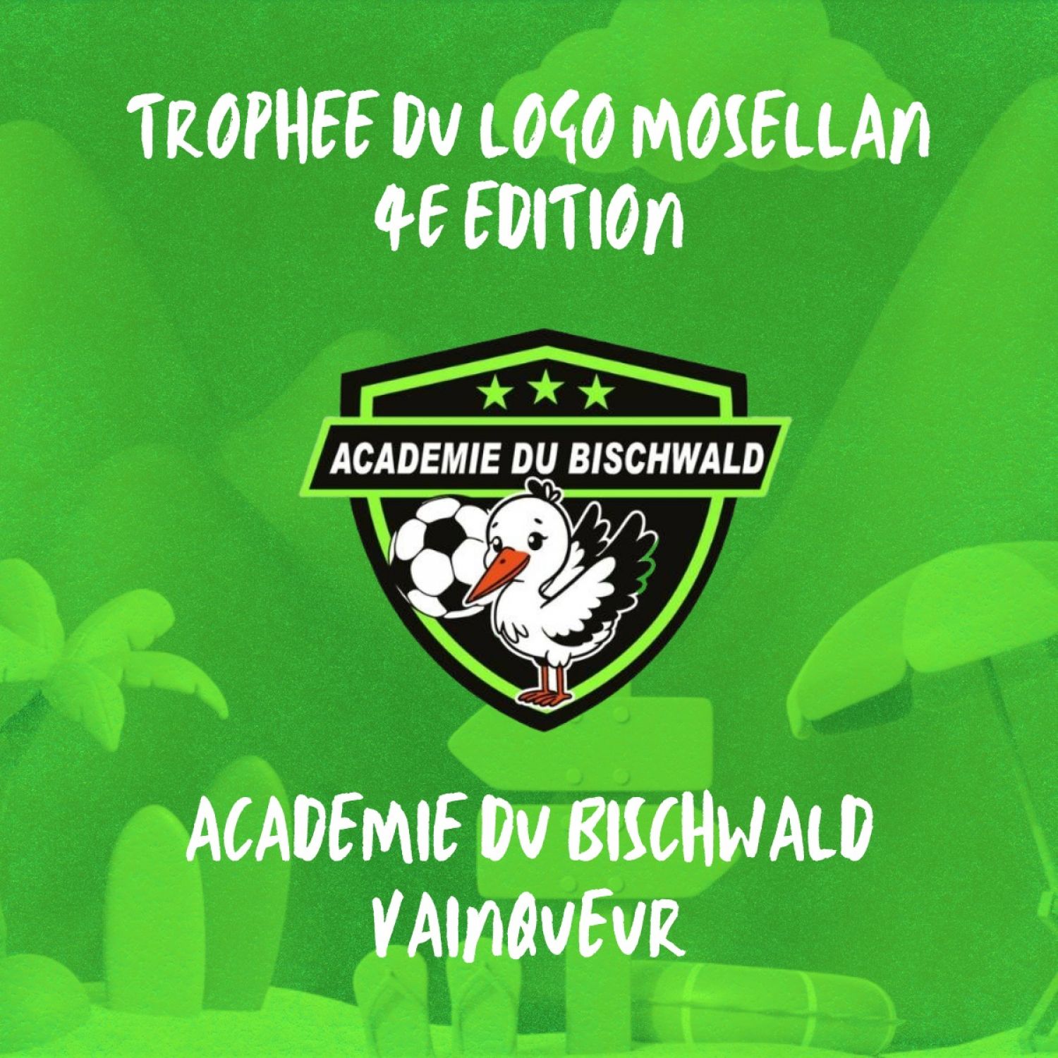 C’est une nouvelle fois un club de foot de Moselle-Est qui a remporté le trophée du logo mosellan
