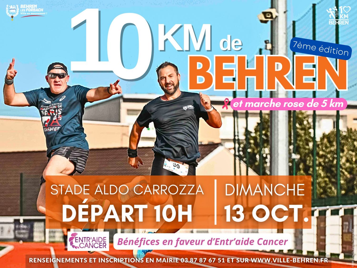 Vous allez pouvoir courir pour la bonne cause ce dimanche à Behren-lès-Forbach