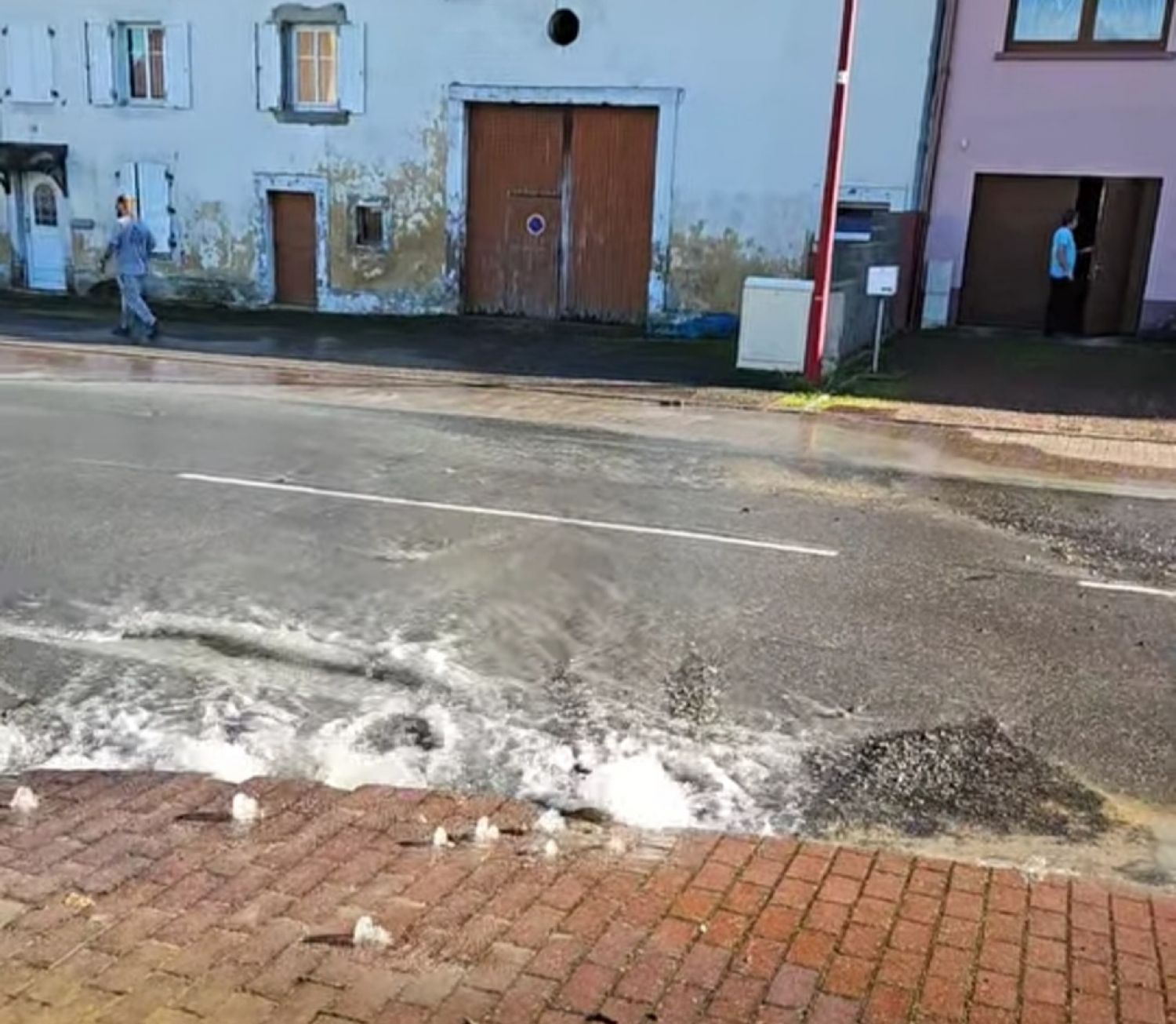 Une importante fuite d’eau a eu lieu à Roth