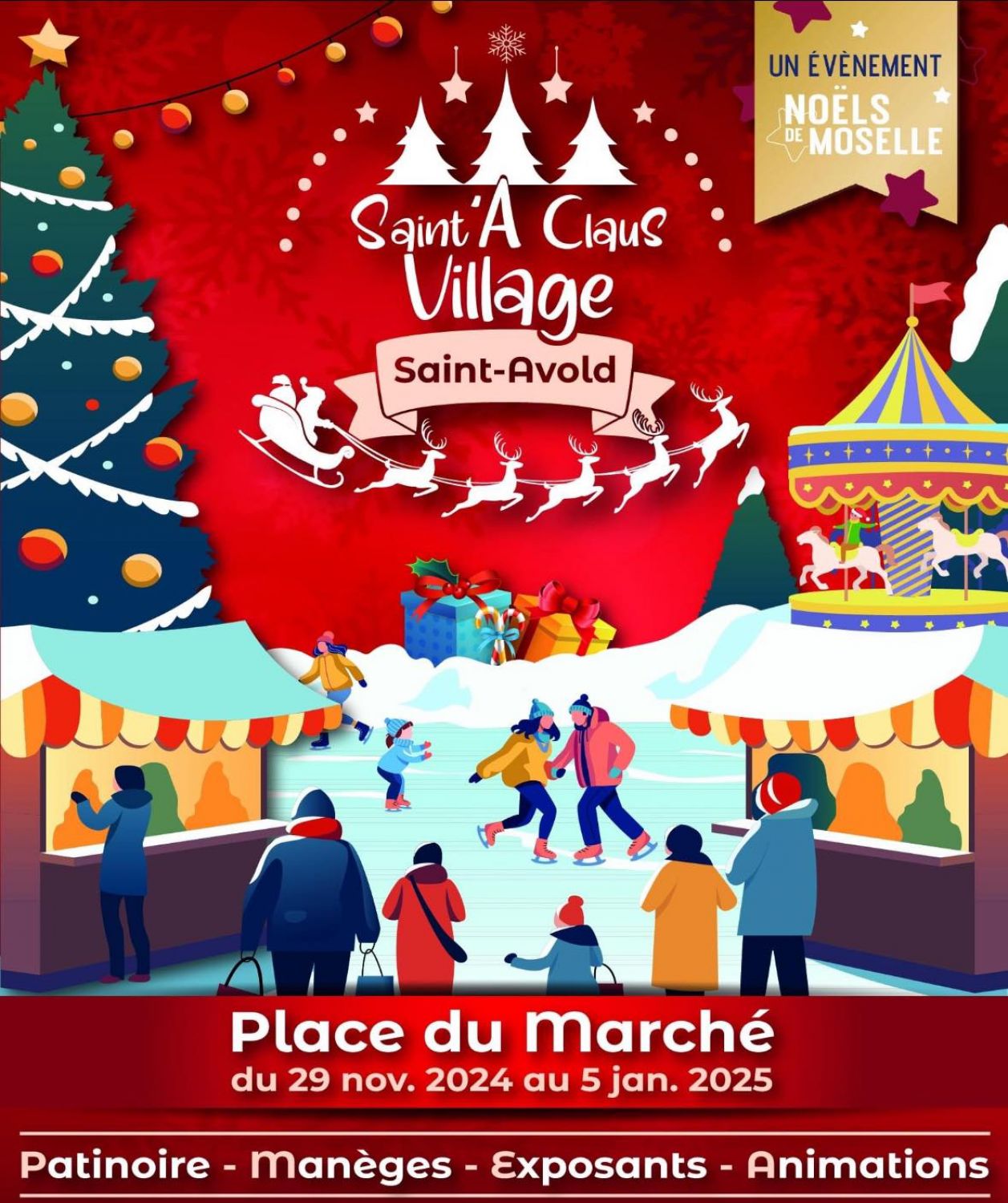 Saint-Avold voit les choses en très grand cette année pour les festivités de Noël