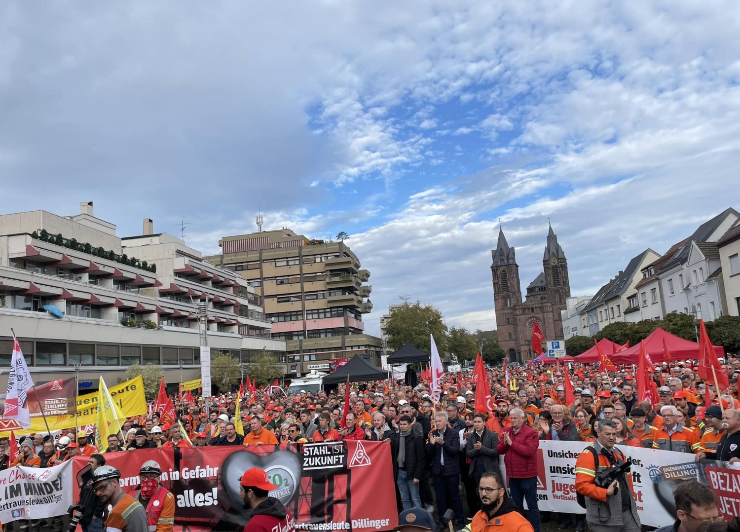 Les négociations reprennent aujourd’hui entre le syndicat IG Metall et les industriels en Sarre