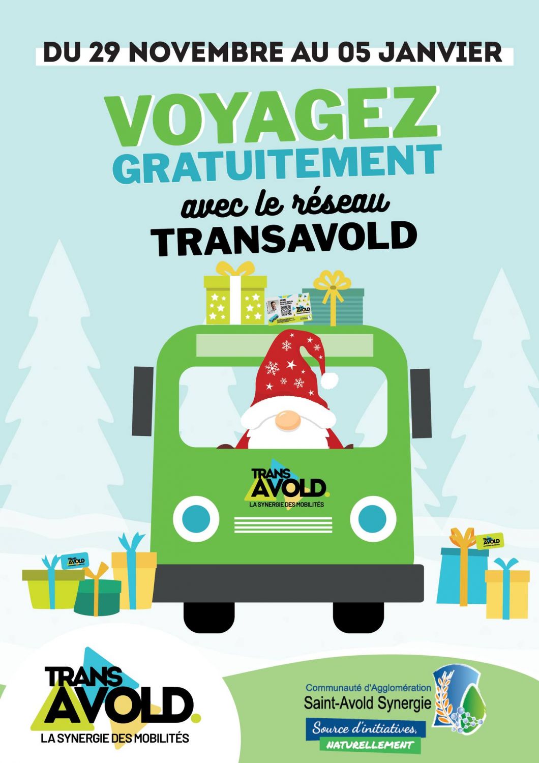 A partir d’aujourd’hui, le réseau Transavold est gratuit