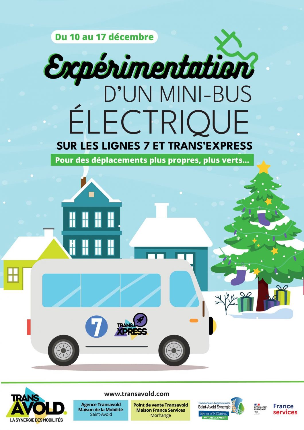 Le réseau de transport de Saint-Avold lance une expérimentation d’un mini bus électrique