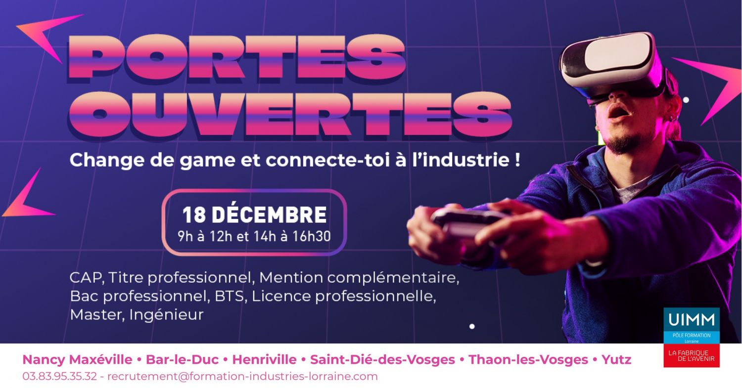 Le pôle formation UIMM de Henriville ouvre ses portes ce mercredi