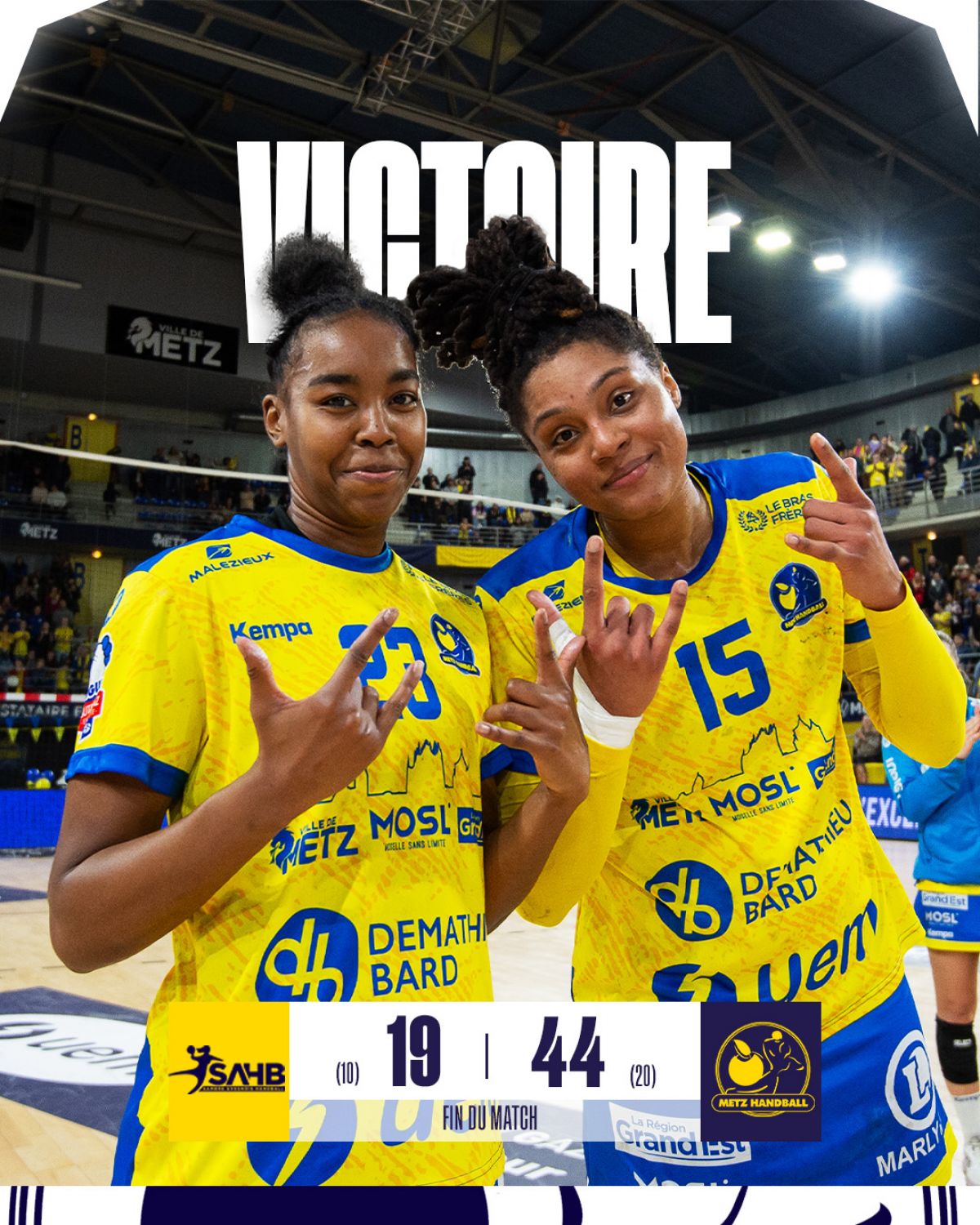Large victoire pour les Dragonnes en ligue féminine