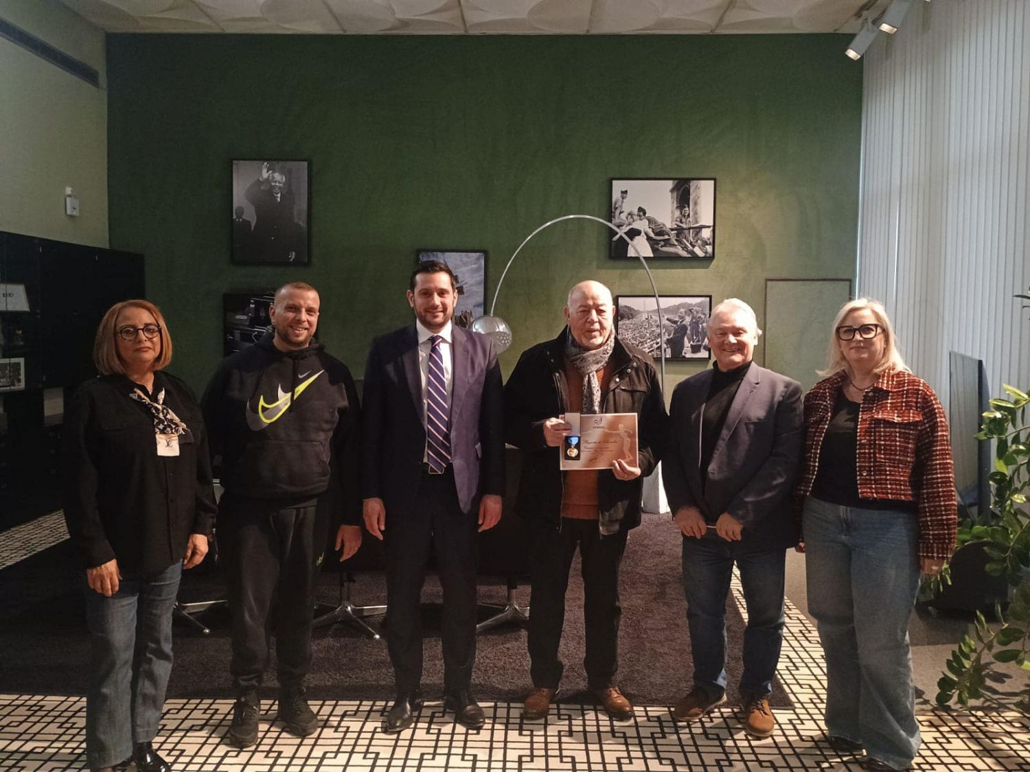 Le président du cercle pugilistique de Forbach récompensé pour son engagement