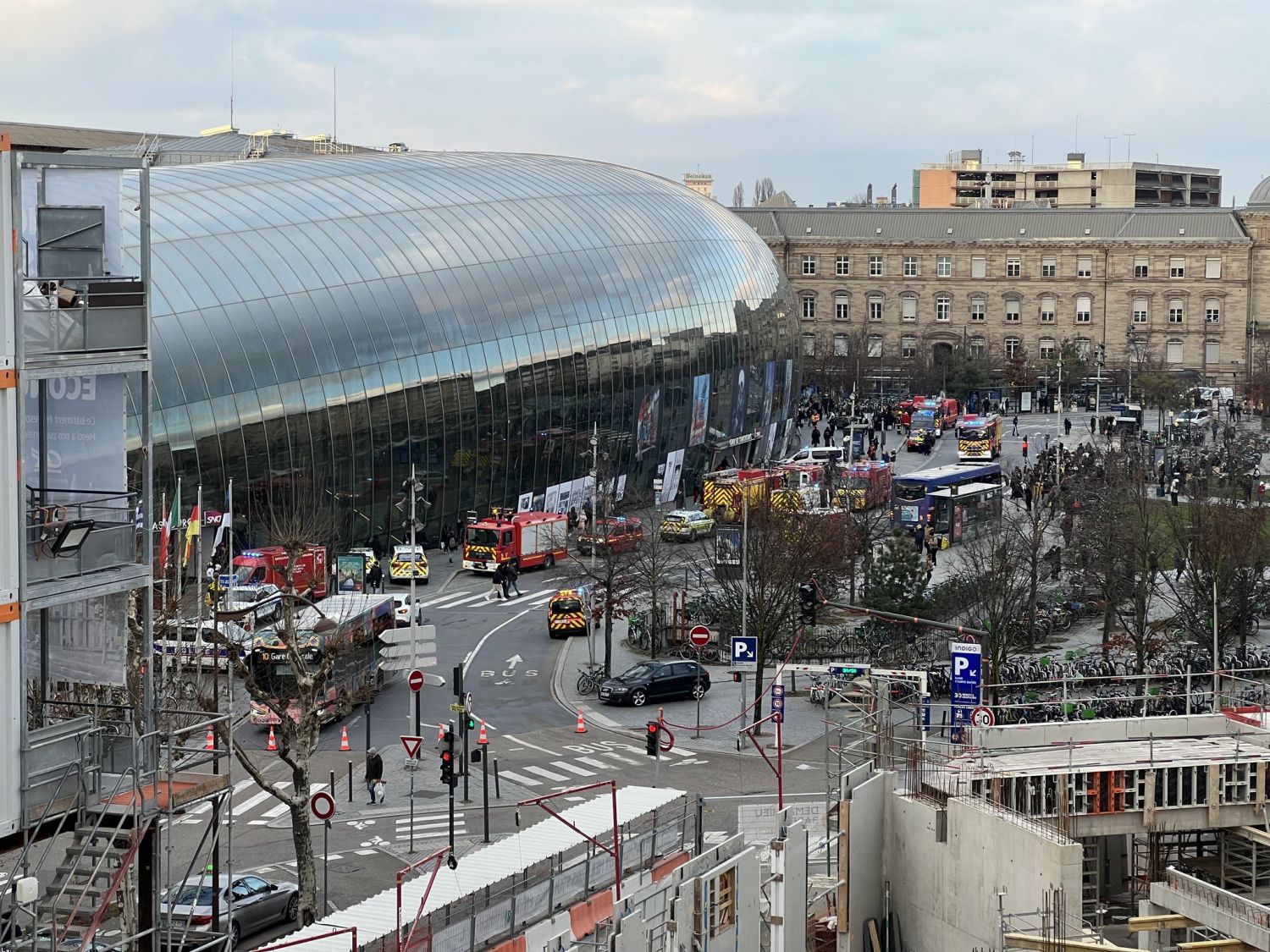 Un accident entre 2 trams a fait une trentaine de blessés à Strasbourg