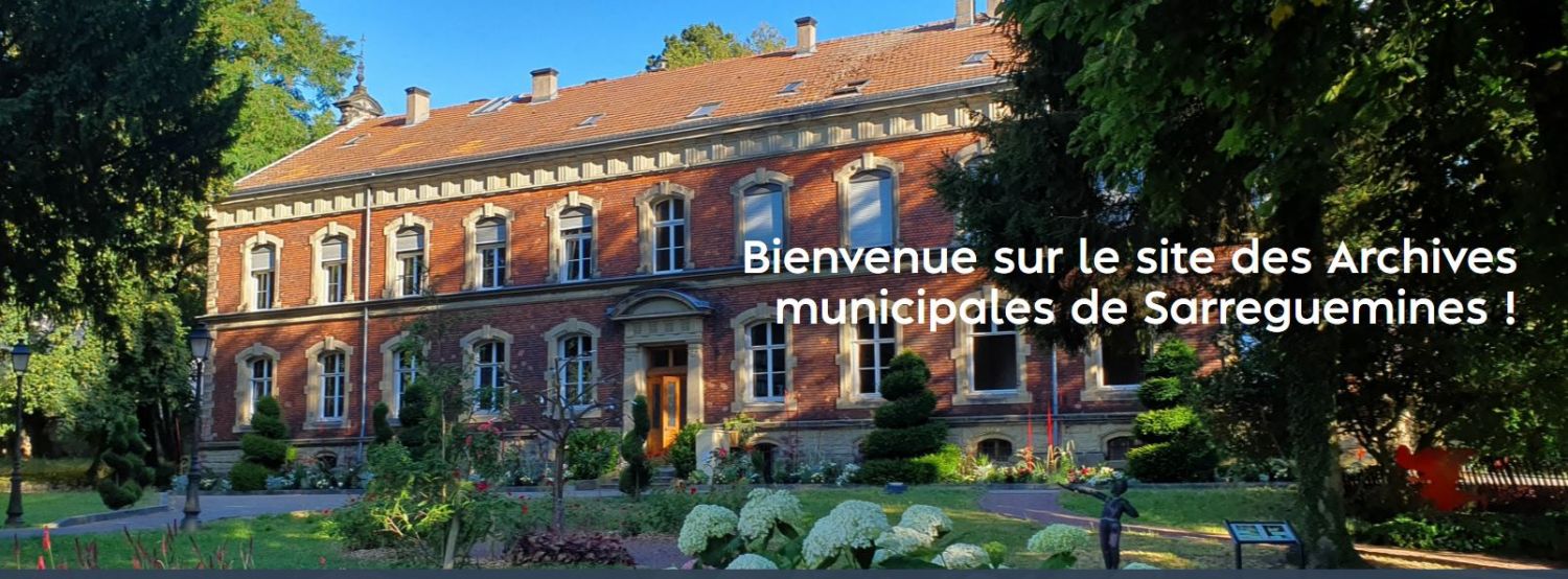 Les archives de Sarreguemines ont à présent leur site internet