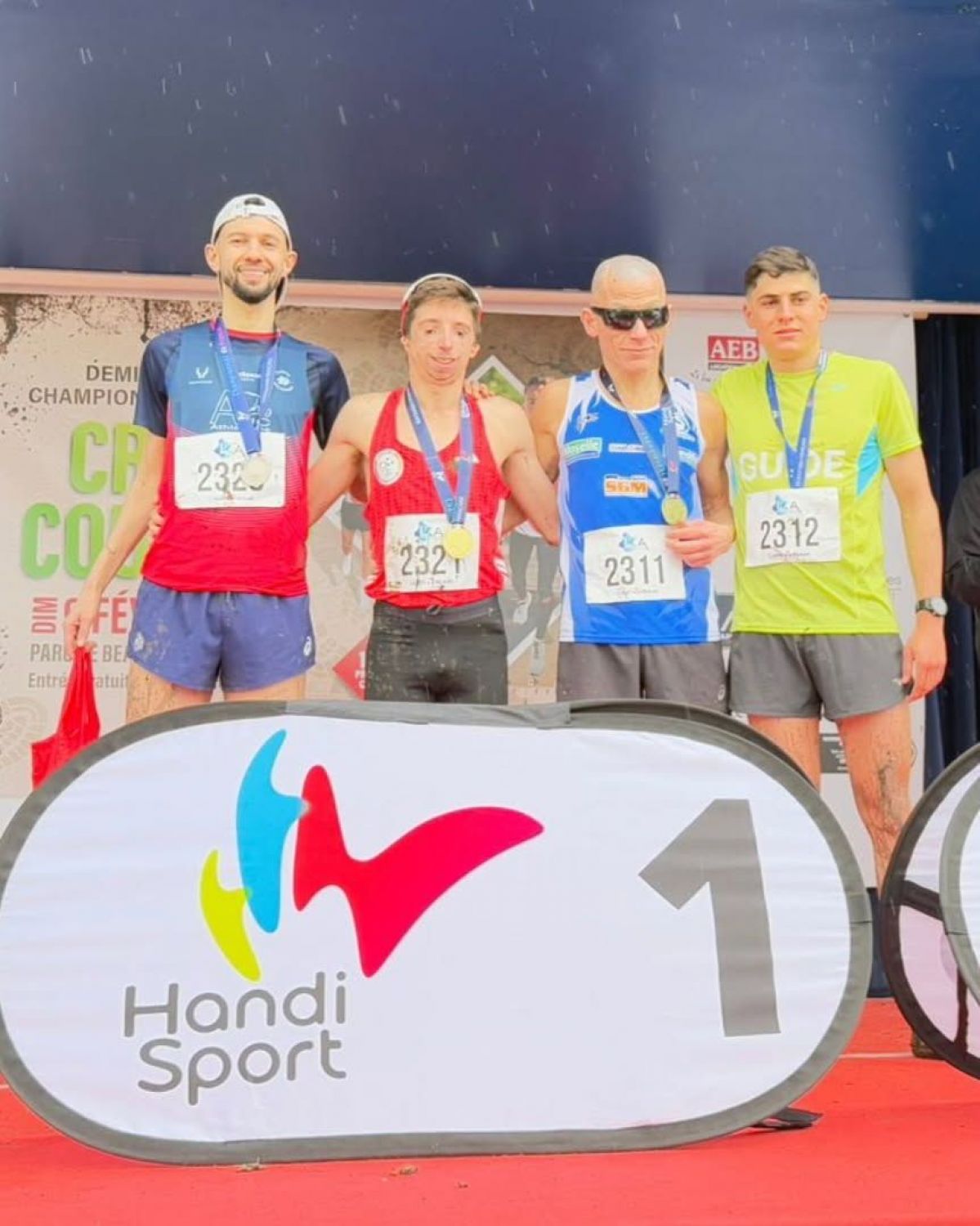 Premier podium de l’année pour le coureur handisport Michel Munsch