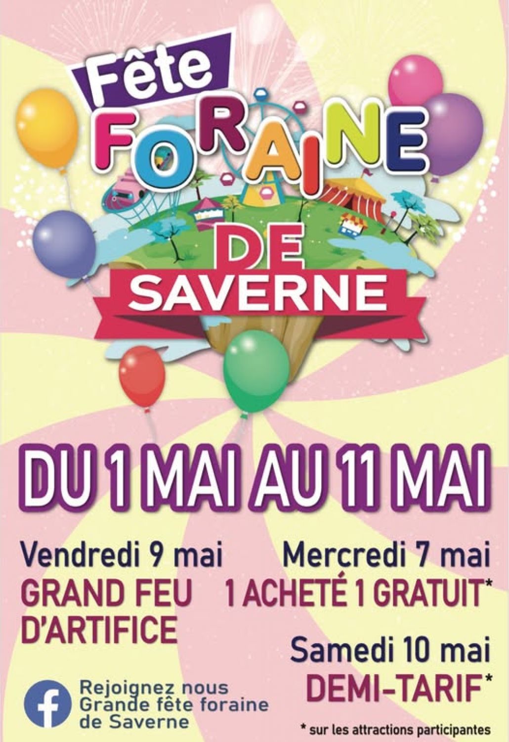 La fête foraine de Saverne ouvre aujourd’hui au champ de foire