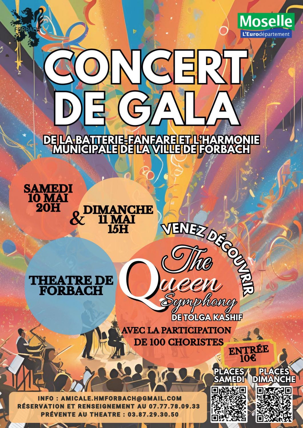 Un concert en hommage au groupe Queen aura lieu à Forbach ce week-end