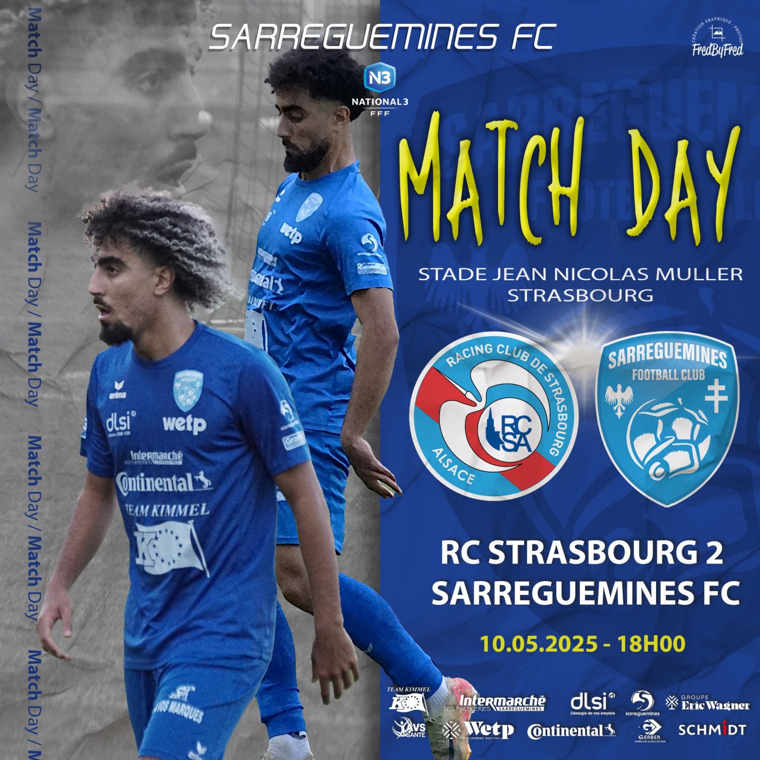 Grosse défaite pour Sarreguemines en Nationale 3 de foot ce week-end