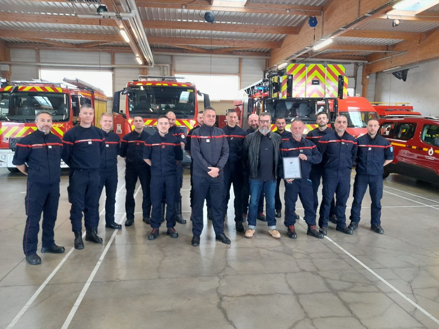 Des pompiers sauvent la vie d'un collègue à Montigny-lès-Metz