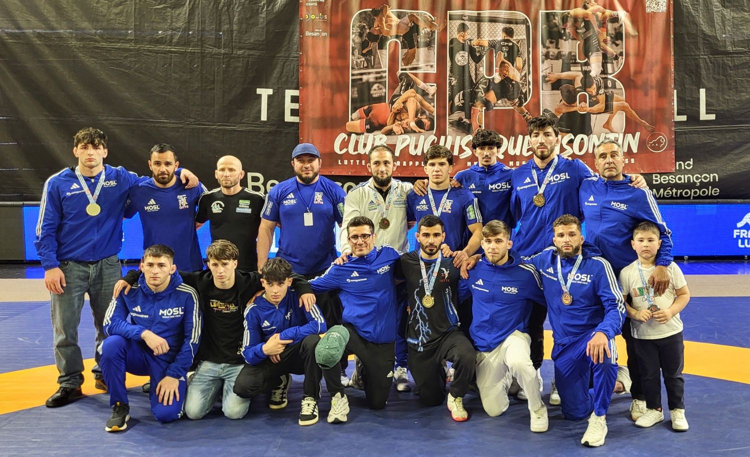 Sarreguemines termine meilleur club de France senior 2025 en lutte