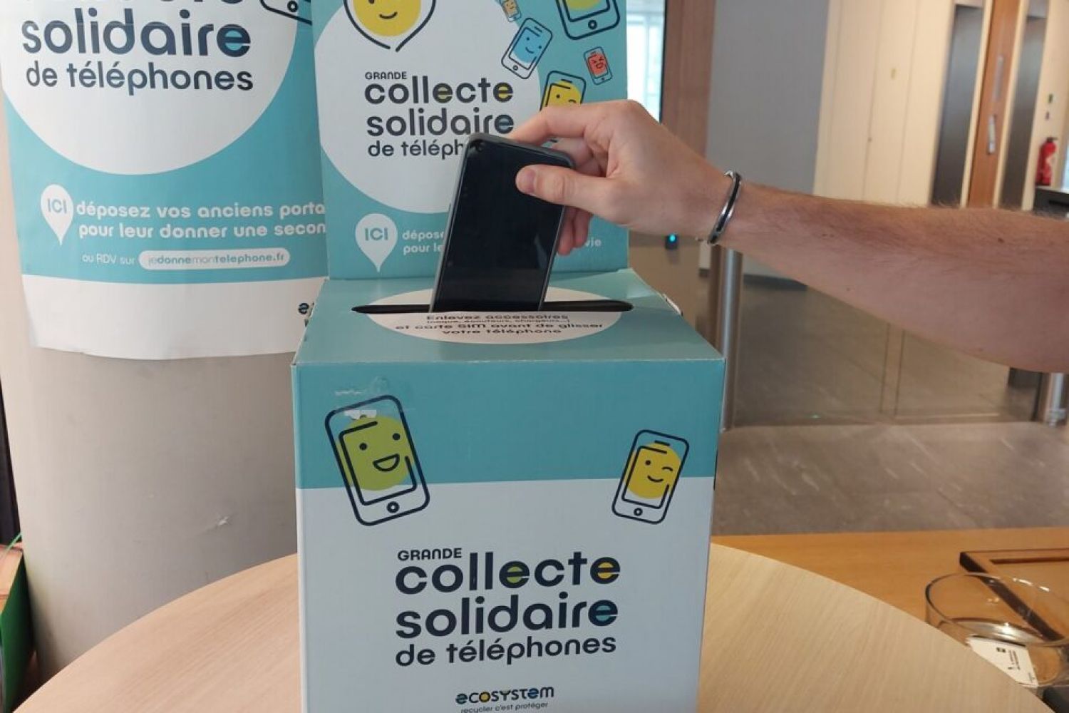 Le Sydème et Ecosystem lancent leur grande collecte de téléphones portables