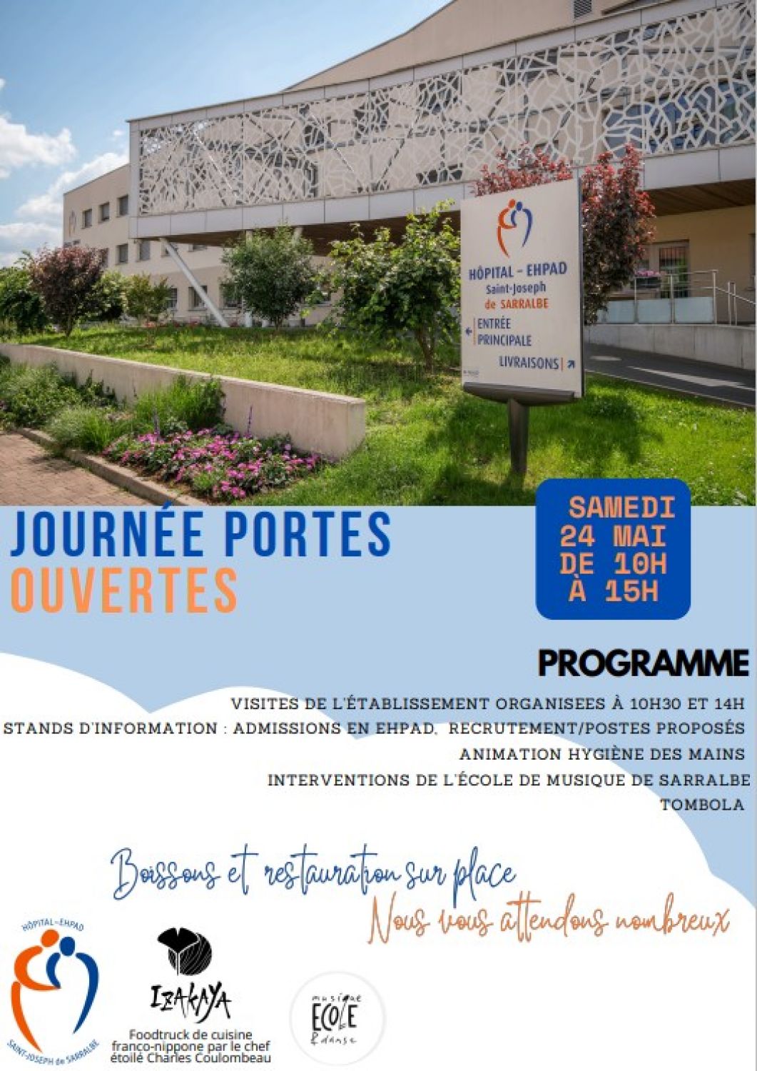 L’hôpital-Ehpad Saint-Joseph de Sarralbe organise des portes ouvertes ce samedi