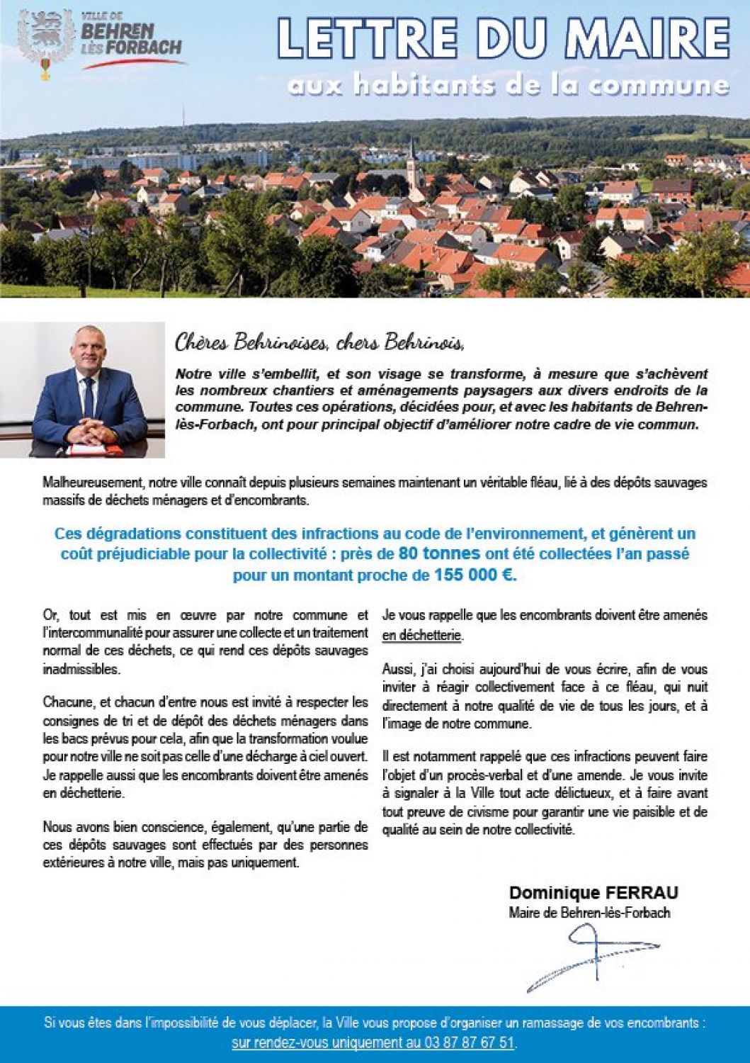 Les dépôts sauvages sont un véritable fléau à Behren-lès-Forbach