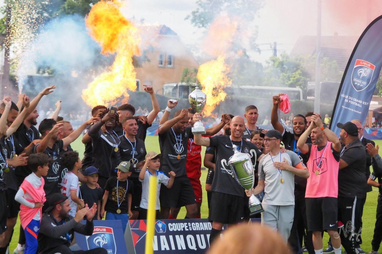 La SSEP Hombourg-Haut ramène une nouvelle fois la coupe à la maison