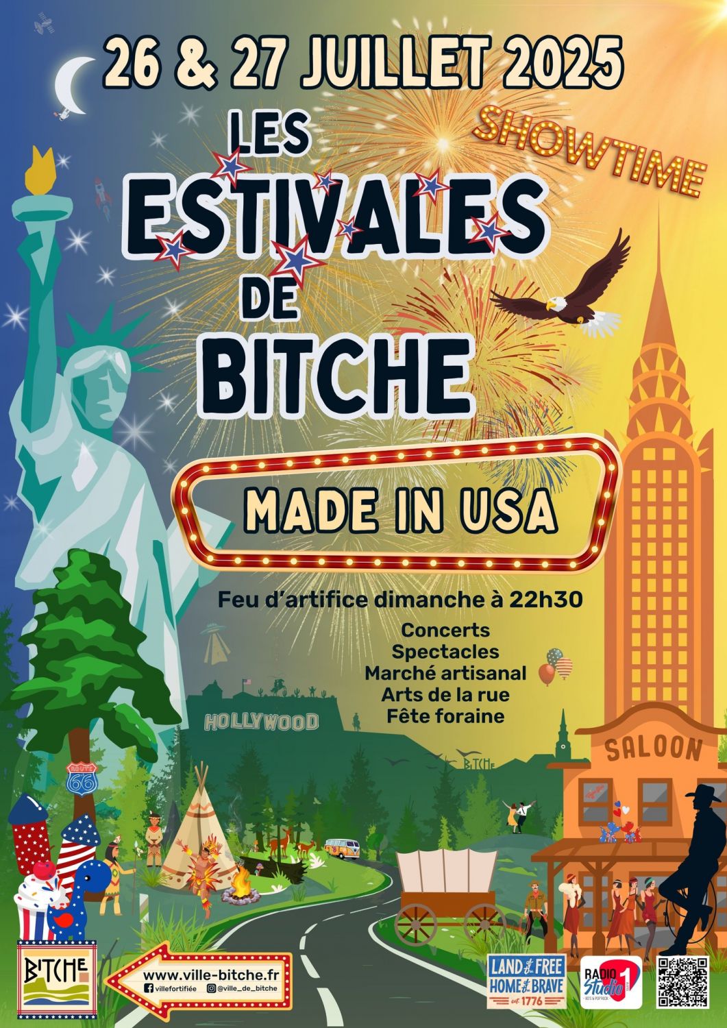 Les estivales de Bitche édition 2025 seront tournés vers les Etats-Unis