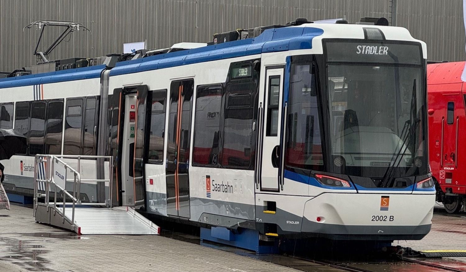 Le tram nouvelle génération est arrivé à Sarrebruck