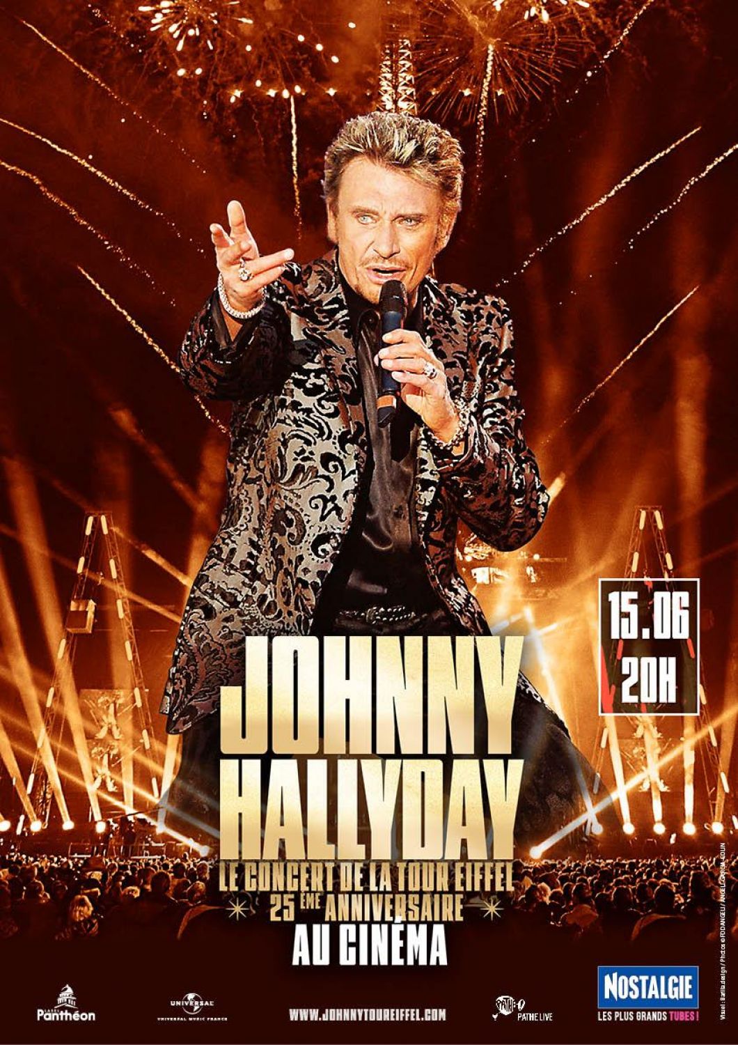 Les fans de Johnny Hallyday sont attendus aux Cinémas Forum de Sarreguemines