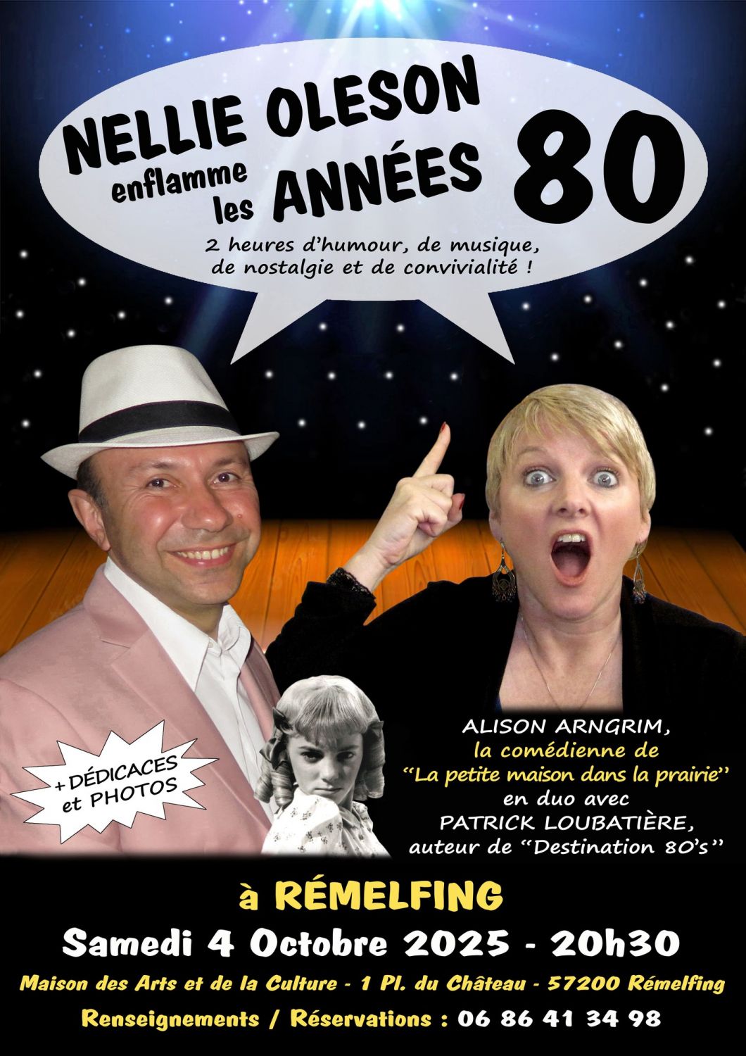 Alison Arngrim sera à Rémelfing au mois d’octobre