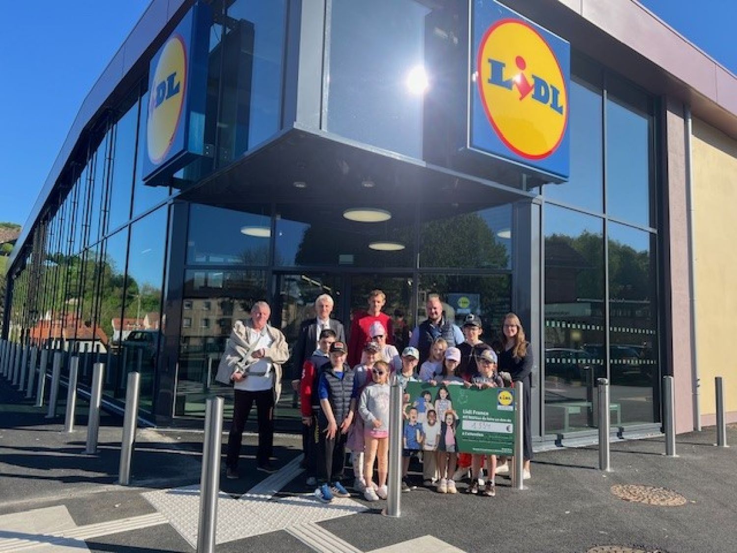 A Bitche, Lidl fait un don en faveur des écoles