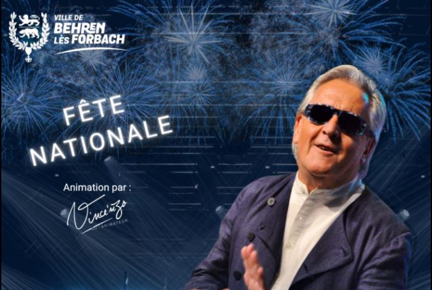 Gilbert Montagné va célébrer la fête nationale à Behren-lès-Forbach