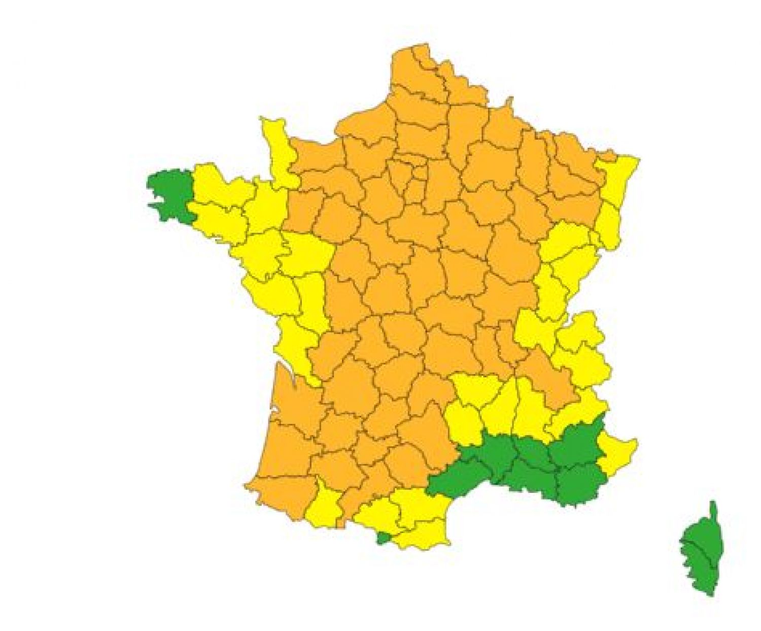 La Moselle est placée en vigilance orange aux orages pour la nuit de mercredi à jeudi