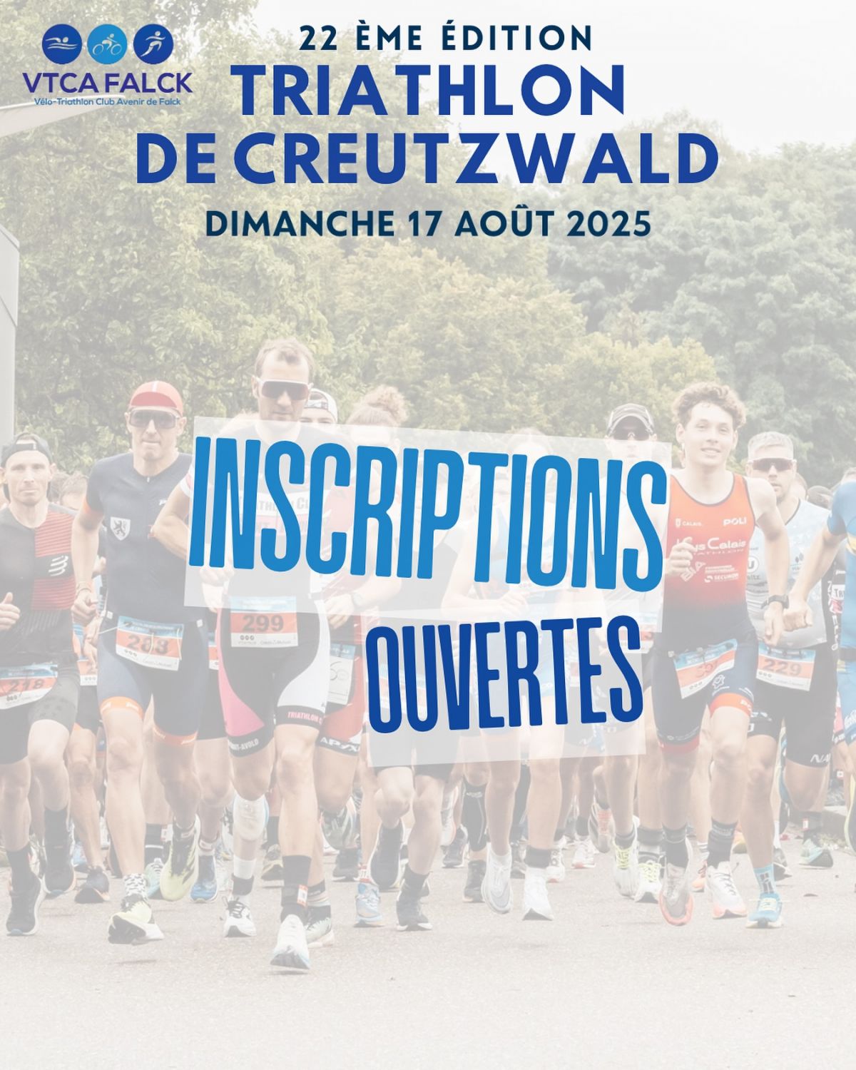 Les inscriptions pour la 22ème édition du triathlon de Creutzwald sont ouvertes
