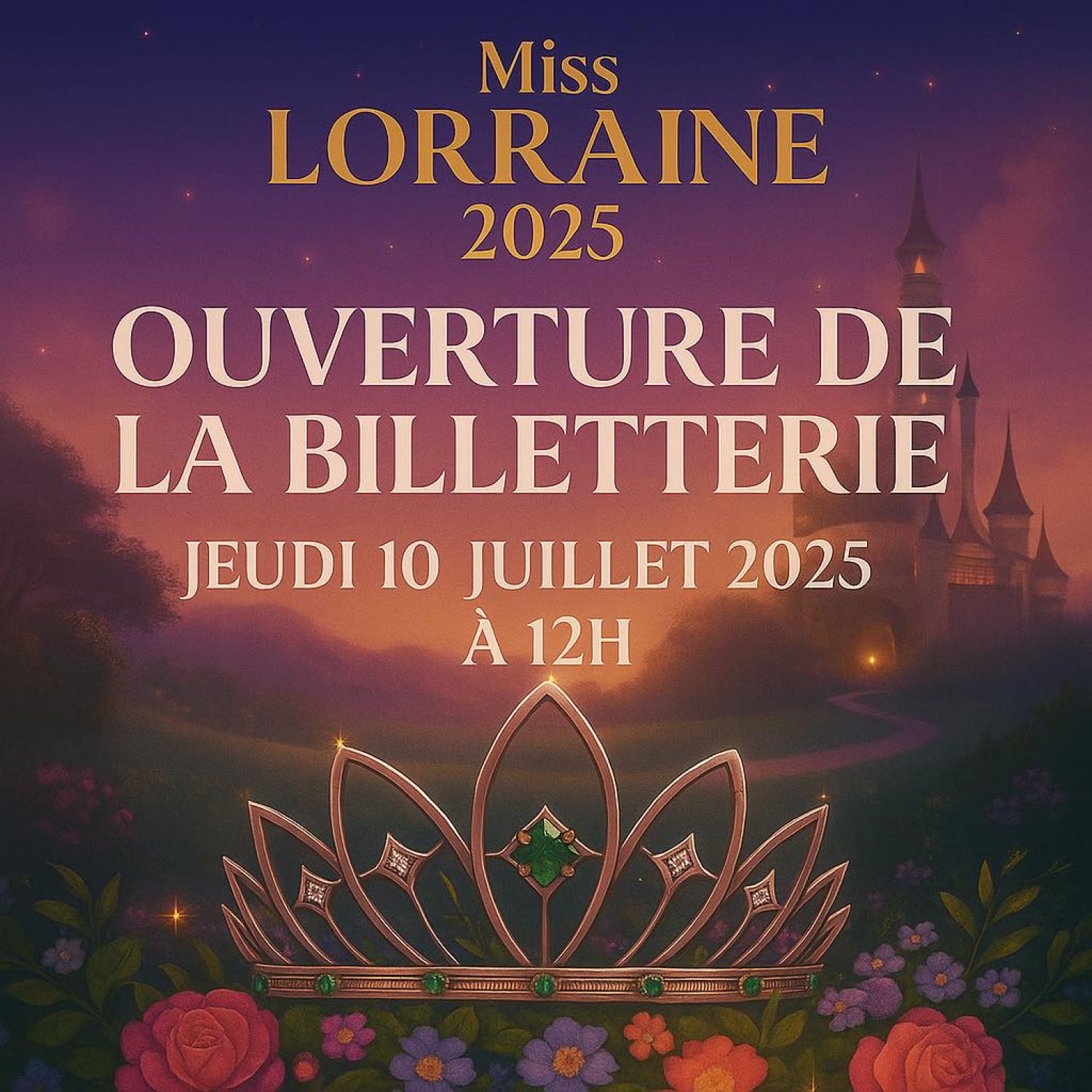 La billetterie pour assister à l’élection de Miss Lorraine ouvre ce jeudi 10 juillet à midi