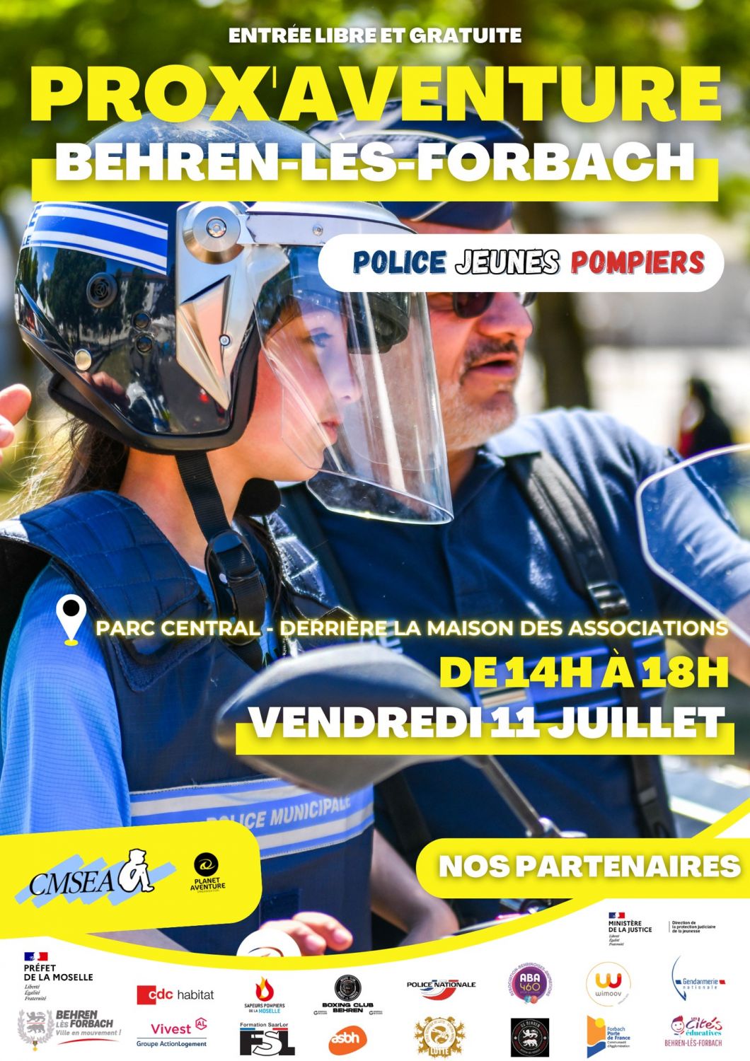 Une journée de rencontre entre jeunes et forces de l’ordre est organisée vendredi à Behren-lès-Forbach