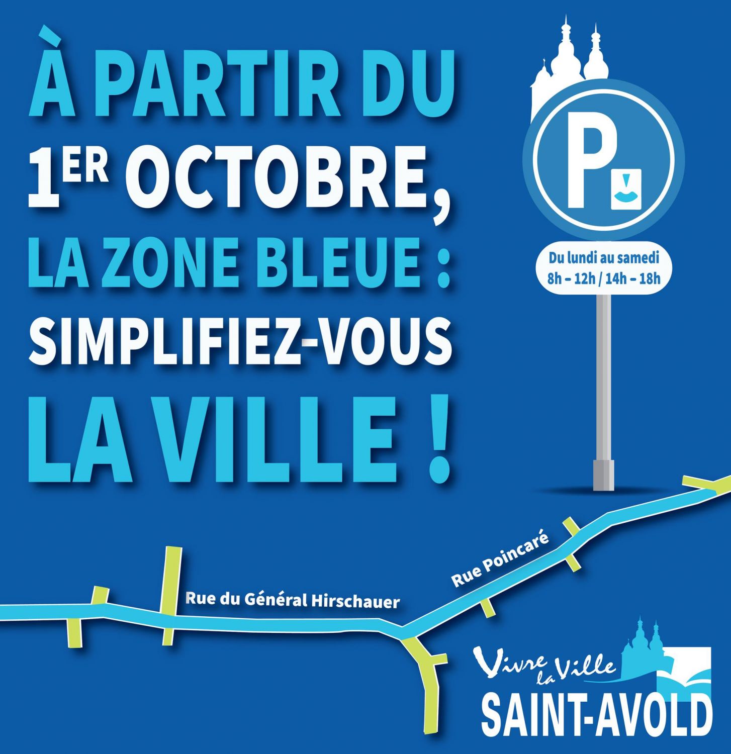 Le stationnement en zone bleue pérennisé à Saint-Avold