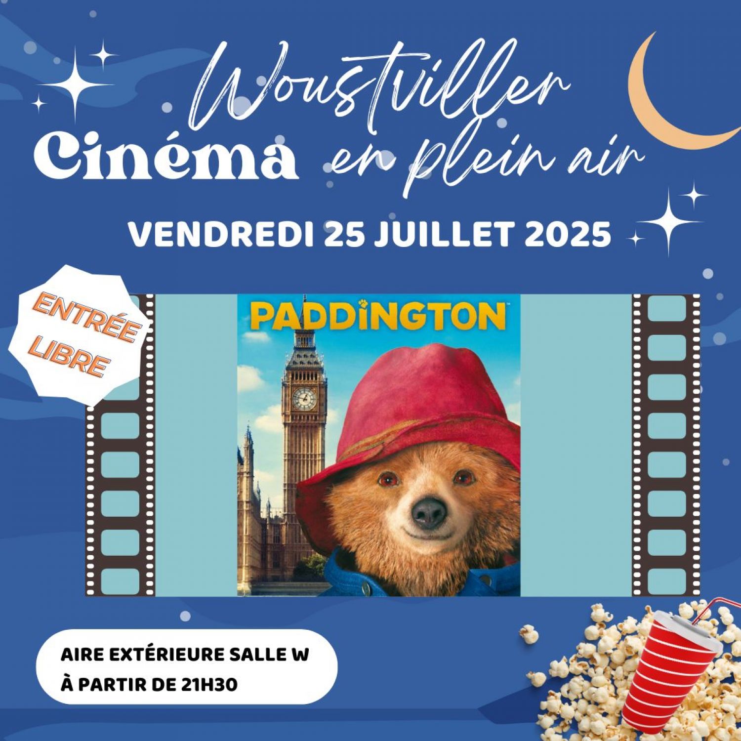 Woustviller organise ce vendredi sa première séance de cinéma en plein air