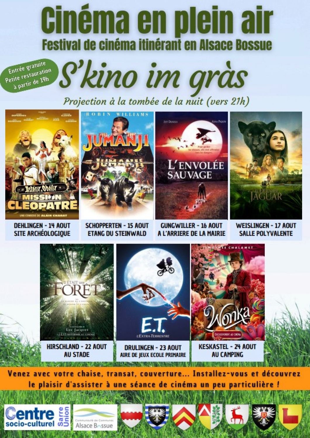 Le cinéma sous les étoiles arrive en Alsace-Bossue