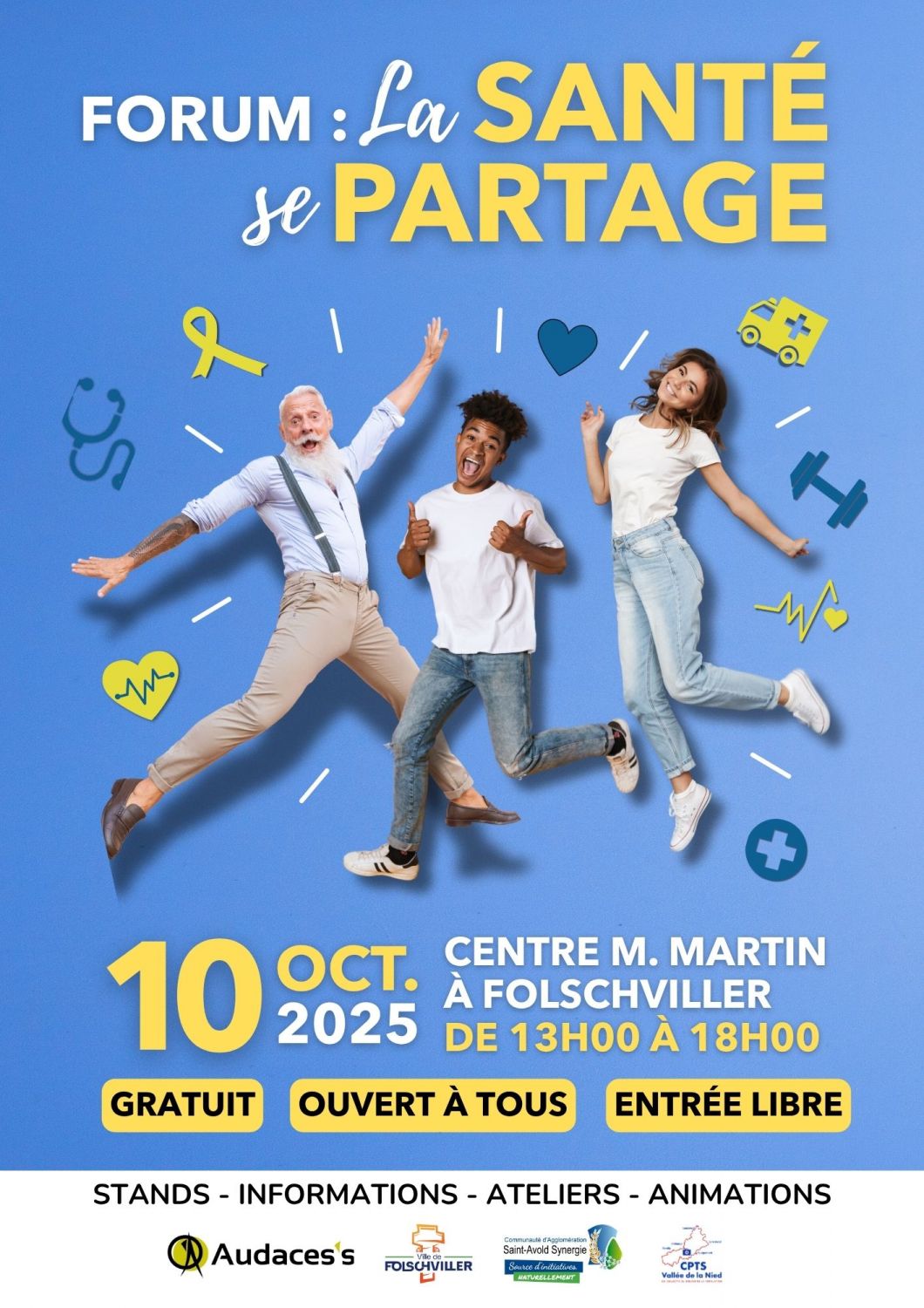 Un forum pour prendre soin de sa santé a lieu ce vendredi à Folschviller