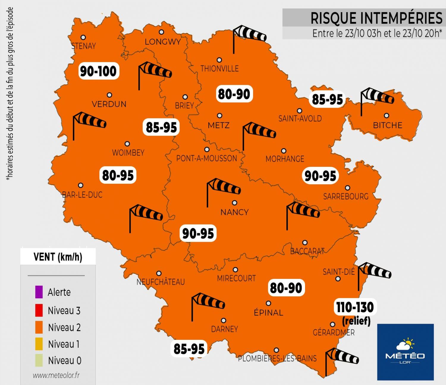 Un gros coup de vent attend la région jeudi