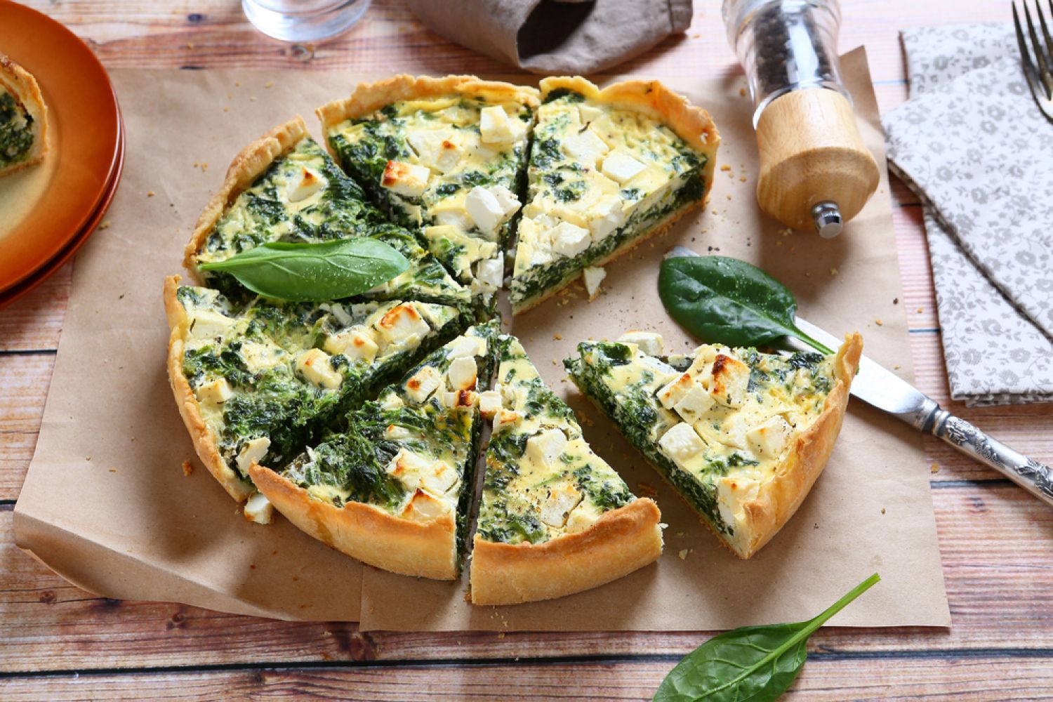 Recette Quiche épinards boursin Radio Mélodie