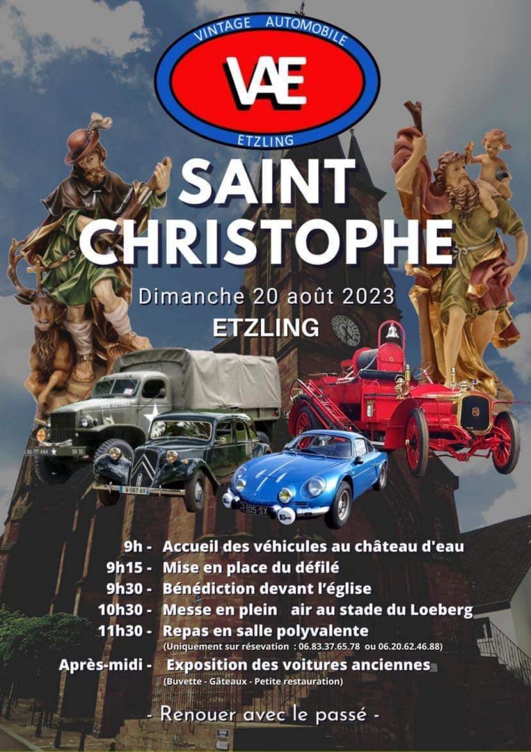 La Saint-Christophe, bénédiction des voitures