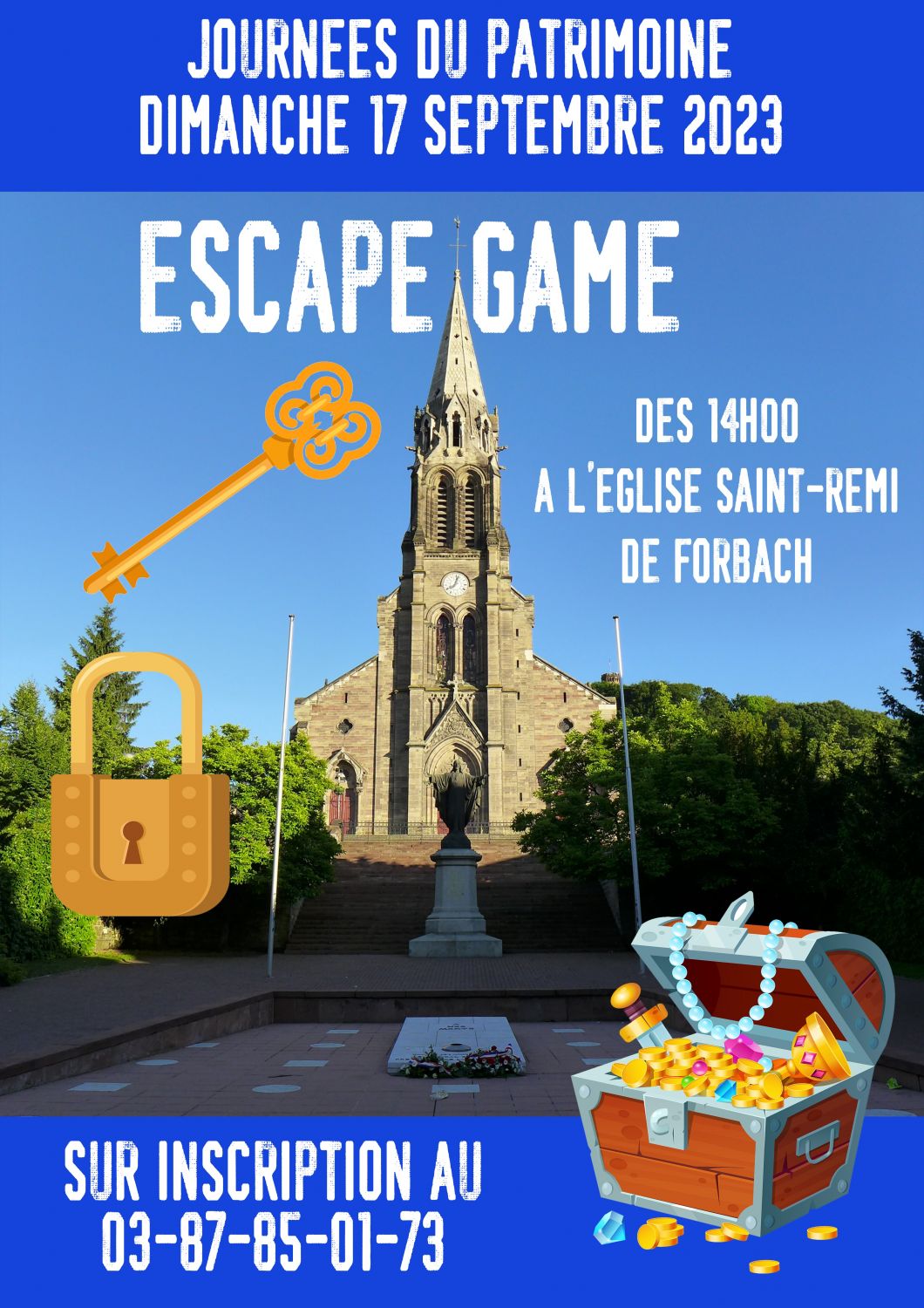 Un Escape Game dans l'église St Rémi de Forbach 