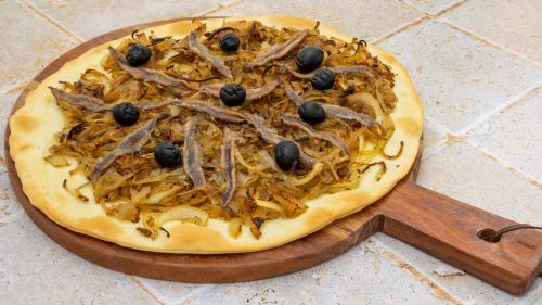 Pissaladière (tarte à l’oignon méridionale)