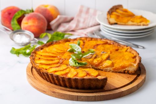 Tarte aux pêches de Locarno