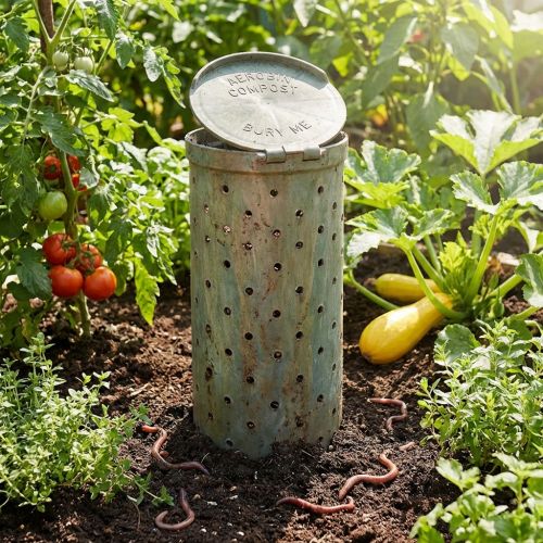 Pourquoi ne pas installer un composteur enterré ?